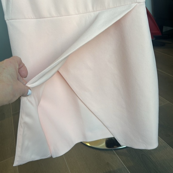 Keepsake the Label Rose Pink Sleeveless Asymmetrical Jupiter Short Dress Size L - Picture 6 of 17